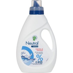 T�jvask, Neutral, 750 ml, uld- og sk�nevask, uden farve og parfume