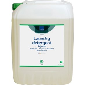 T�jvask, ABENA Puri-Line, 20 l, kul�rt og hvidt, uden farve og parfume