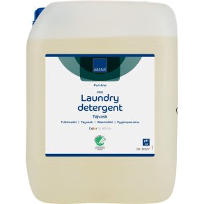 T�jvask, ABENA Puri-Line, 10 l, PRO, kul�rt og hvidt, uden farve og parfume