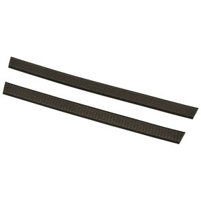 Udskiftningslister til fremf�rer, Vikan, sort, PA/polyester, til 55 cm fremf�rer, 2 stk.