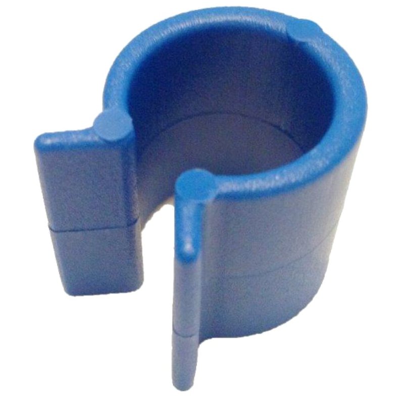 Poseholder, Tina Trolleys, 2,5x2x2,5cm, bl�, plast, til affaldsposer