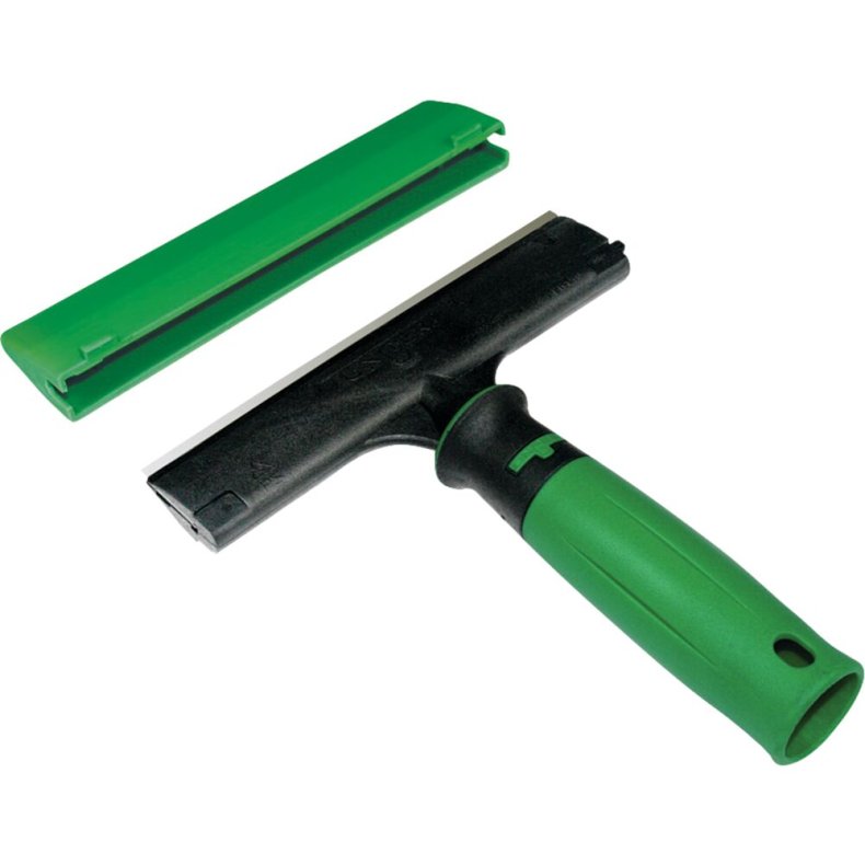 Glasskraber, Unger ErgoTec, 31x24x9cm, gr�n, kulstofst�l/plast