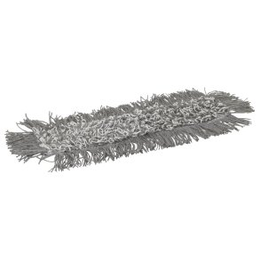 Moppe, Vikan Damp 43, gr�, mikrofiber, 40 cm, lommer