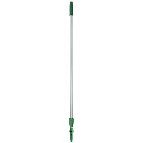 Teleskopskaft med gevind og klik, Unger OptiLoc, gr�n, aluminium/plast, 160-300 cm *Denne vare tages ikke retur*