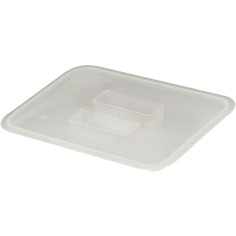 L�g, Tina Trolleys, 27x28,5x3cm, klar, plast, til 6 ltr. inventarspand *Denne vare tages ikke retur*