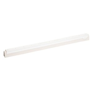 Udskiftningskassette til gulvskraber, Vikan, 60x3x4,5cm, hvid, PP/gummi, 60 cm, med dobbeltblad