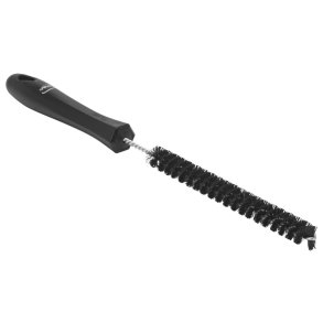 R�rrenser, Vikan, 31cm, �1,5cm, sort, polyester/PP/rustfrit st�l, stiv *Denne vare tages ikke retur*