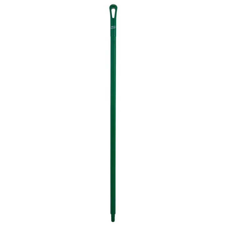 Skaft med gevind, Vikan, 130cm, �34cm, gr�n, glas/PP, ultra hygiejnisk *Denne vare tages ikke retur*