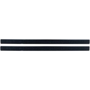 Udskiftningslister til fremf�rer, sort, PA/polyester, til 60 cm fremf�rer, 2 stk.