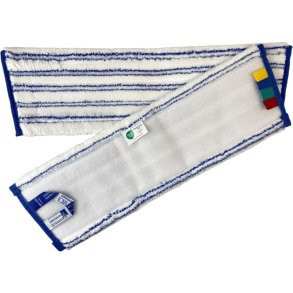 Moppe, hvid, mikrofiber, 40 cm