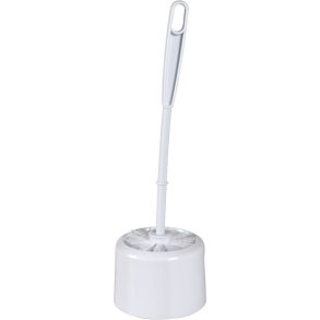 Toiletb�rste, 35cm, �8cm, hvid, PP