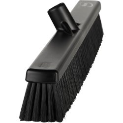 Fejekost, Vikan, sort, polyester/PP/rustfrit st�l, 61 cm, bl�d *Denne vare tages ikke retur*
