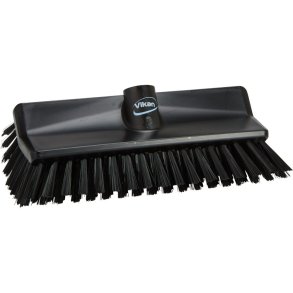 High-low b�rste, Vikan, 26,5x15x10cm, sort, polyester/PP/rustfrit st�l, 26,5 cm, medium *Denne vare tages ikke retur*