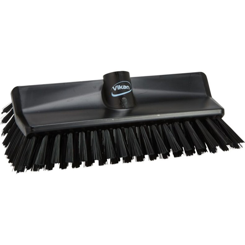 High-low b�rste, Vikan, 26,5x15x10cm, sort, polyester/PP/rustfrit st�l, 26,5 cm, medium *Denne vare tages ikke retur*