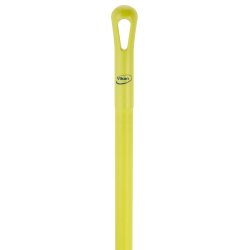 Skaft med gevind, Vikan, 150cm, �3,2cm, gul, glas/PP, ultra hygiejnisk