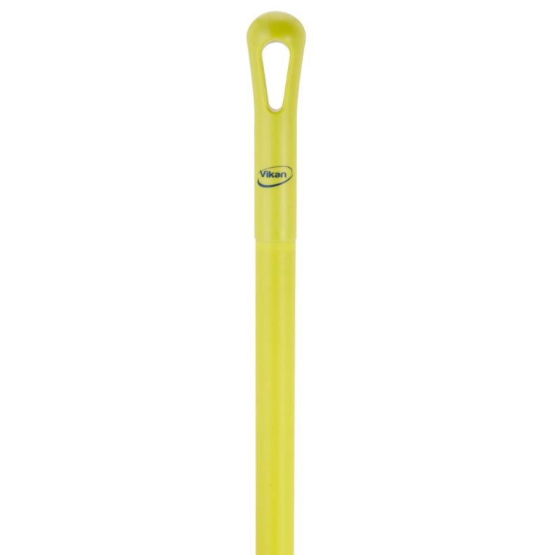 Skaft med gevind, Vikan, 150cm, �3,2cm, gul, glas/PP, ultra hygiejnisk