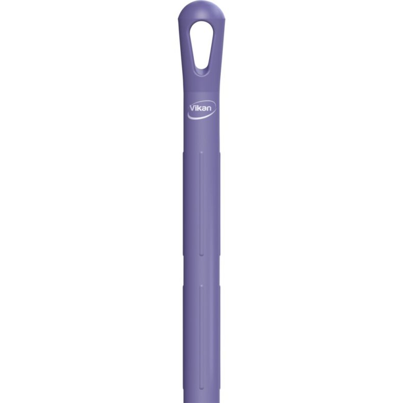Skaft med gevind, Vikan, 150cm, �3,2cm, lilla, glas/PP, ultra hygiejnisk *Denne vare tages ikke retur*
