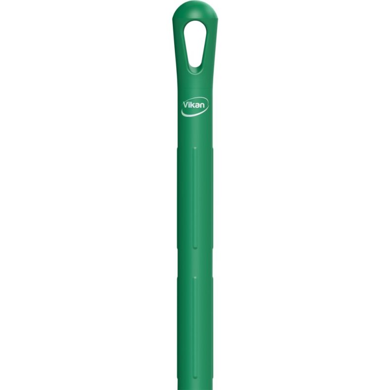 Skaft med gevind, Vikan, 150cm, �3,2cm, gr�n, glas/PP, ultra hygiejnisk
