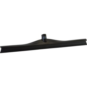 Gulvskraber, Vikan, 60x8x9,5cm, sort, TPE gummi/PP, 60 cm, med enkeltblad, ultra hygiejnisk