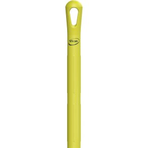 Skaft med gevind, Vikan, 170cm, �3,2cm, gul, glas/PP, ultra hygiejnisk *Denne vare tages ikke retur*