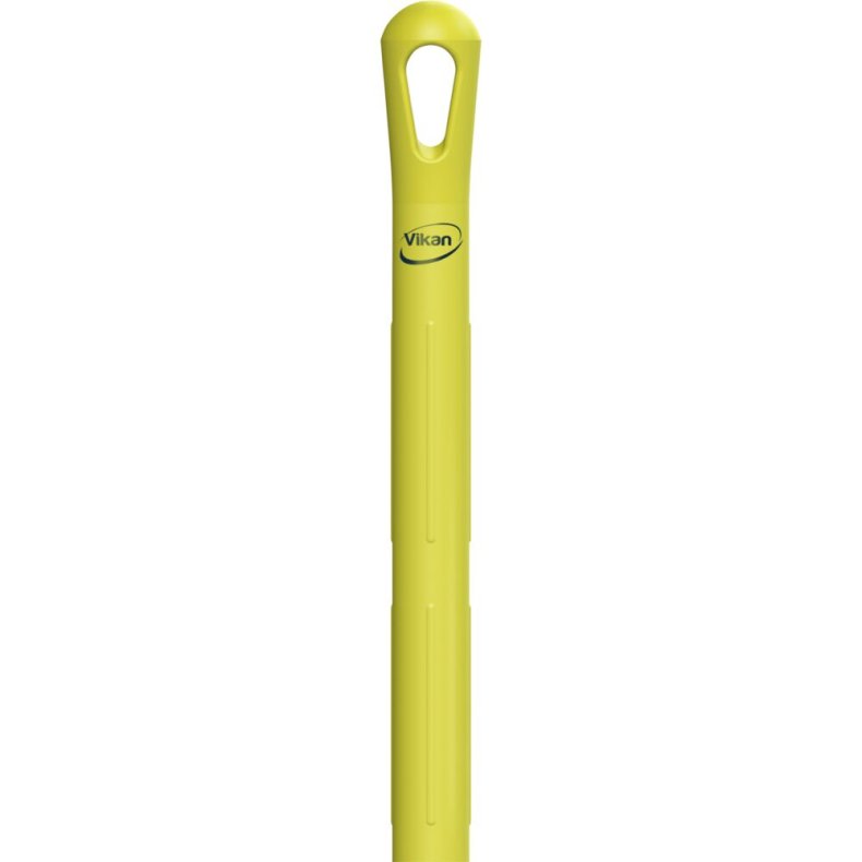 Skaft med gevind, Vikan, 170cm, �3,2cm, gul, glas/PP, ultra hygiejnisk *Denne vare tages ikke retur*