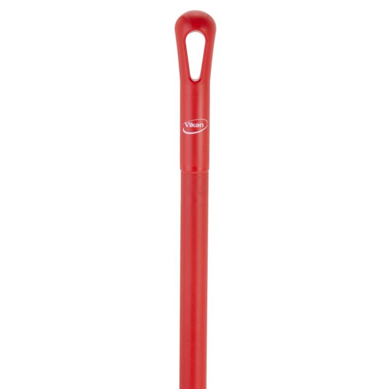 Skaft med gevind, Vikan, 170cm, �3,2cm, r�d, glas/PP, ultra hygiejnisk