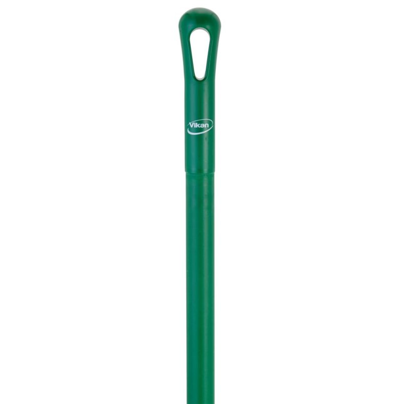 Skaft med gevind, Vikan, 170cm, �3,2cm, gr�n, glas/PP, ultra hygiejnisk