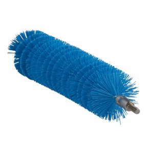 R�rrenserhoved, Vikan, 20cm, �4cm, bl�, polyester/PP/rustfrit st�l, medium *Denne vare tages ikke retur*