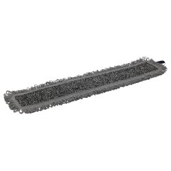Skrubbemoppe, Vikan Wet Scrub, gr�, 60 cm, med hook'n'loop *Denne vare tages ikke retur*