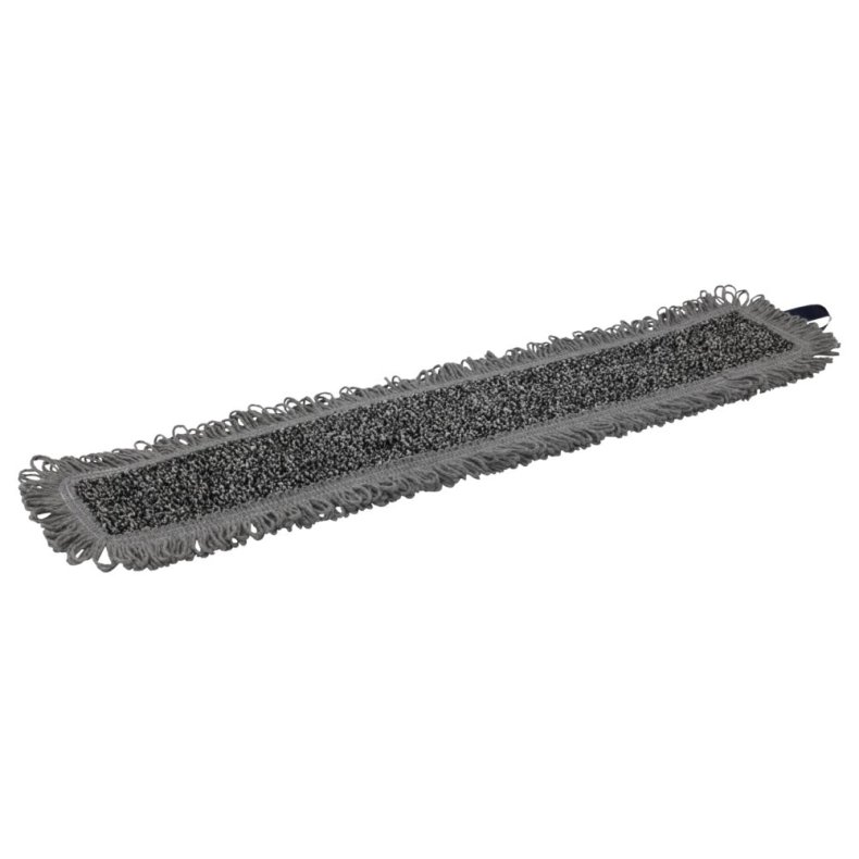 Skrubbemoppe, Vikan Wet Scrub, gr�, 60 cm, med hook'n'loop *Denne vare tages ikke retur*