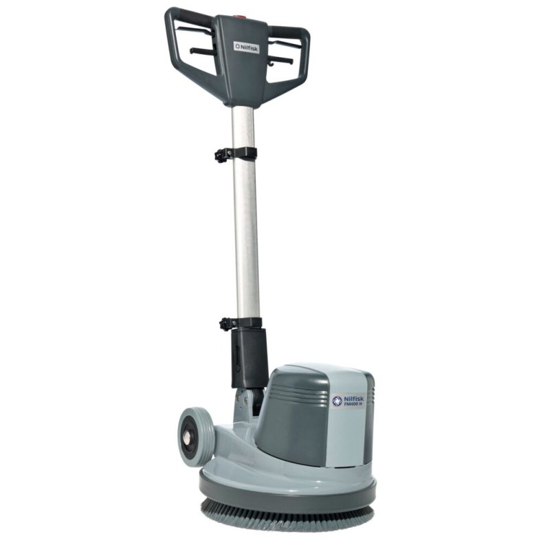 Skuremaskine, Nilfisk, FM400 L, gr�, walk-behind, 430 mm *Denne vare tages ikke retur*