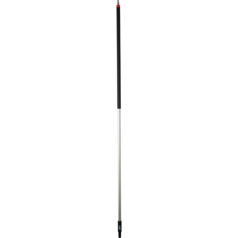 Skaft med vandgenneml�b, Vikan, 193,5cm, st�l, aluminium/PP, gevind, med slangestuds *Denne vare tages ikke retur*