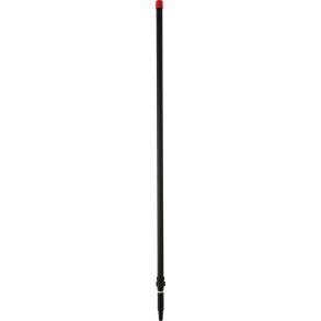 Teleskopskaft med gevind, Vikan, sort, aluminium/PP, 157-278 cm *Denne vare tages ikke retur*
