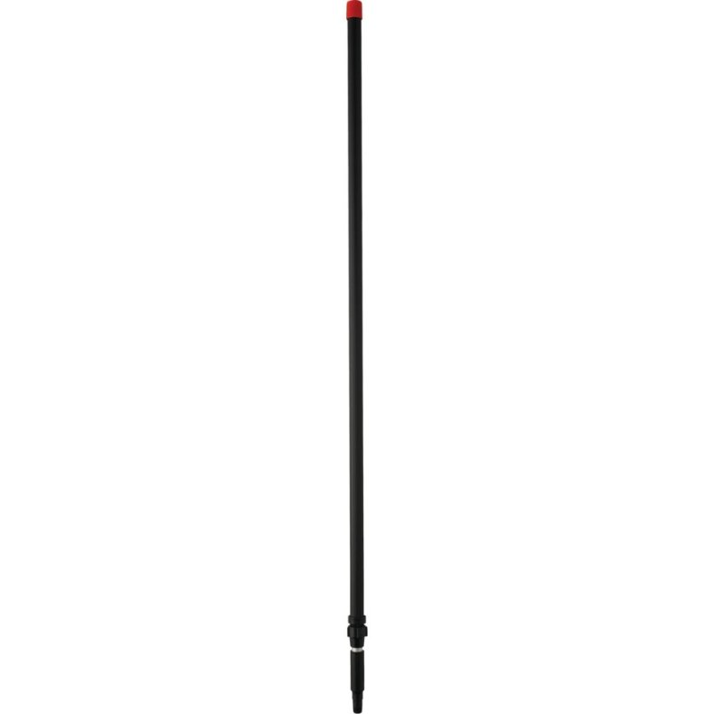 Teleskopskaft med gevind, Vikan, sort, aluminium/PP, 157-278 cm *Denne vare tages ikke retur*