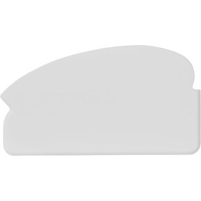H�ndskraber, Vikan, 16,5x0,2x9,2cm, hvid, PP, fleksibel *Denne vare tages ikke retur*