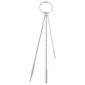 R�rrenses�t, Vikan, 15cm, hvid, PE/rustfrit st�l, bl�d