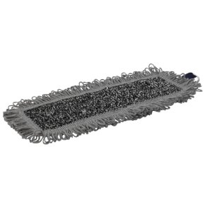 Skrubbemoppe, Vikan Wet Scrub, gr�, 25 cm, med hook'n'loop *Denne vare tages ikke retur*