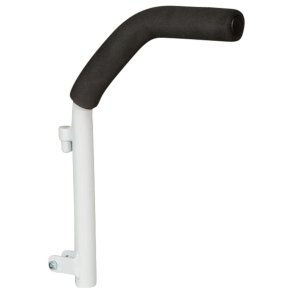 H�ndtag, Tina Trolleys, 500mm, �25mm, hvid, pulverlakeret st�l, til vaskerivogn *Denne vare tages ikke retur*