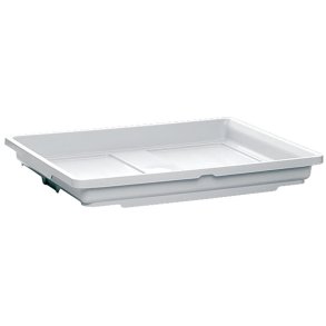 Plastbakke, Vileda Origo, 56x39x6,8cm, gr�, rPP/PP, helbakke, til opbevaring *Denne vare tages ikke retur*