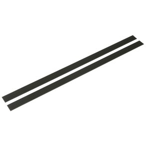 Udskiftningslister til fremf�rer, Vikan, sort, PA/PVC, til 60 cm fremf�rer, 2 stk.