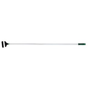 Gulvskraber, Unger, 124x10cm, sort, kulstofst�l/metal/plast, 10 cm med enkeltblad, 124 cm inkl. skaft