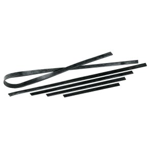 Gummi til vinduesskraber, Unger Pro, 105x2x0,5cm, sort, 105 cm, bl�dt gummi