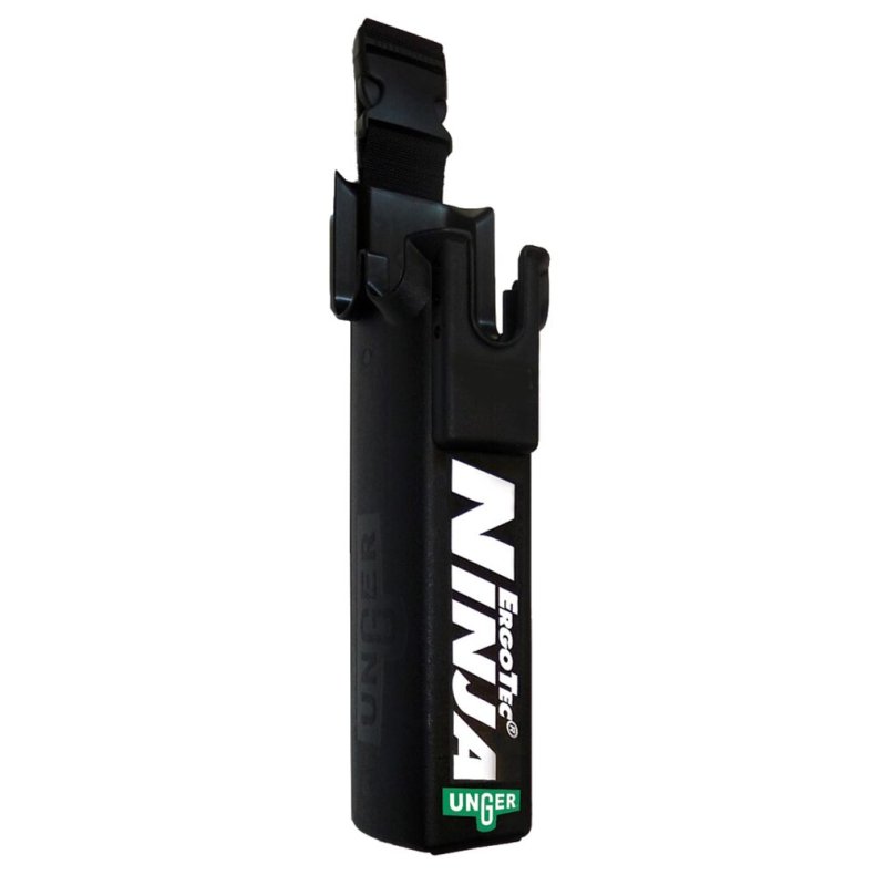 B�lteholder til rekvisitter, Unger ErgoTec Ninja, 33x12x12cm, sort, plast *Denne vare tages ikke retur*