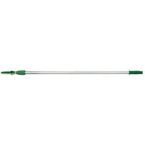 Teleskopskaft med gevind og klik, Unger OptiLoc, gr�n, aluminium/plast, 77-120 cm