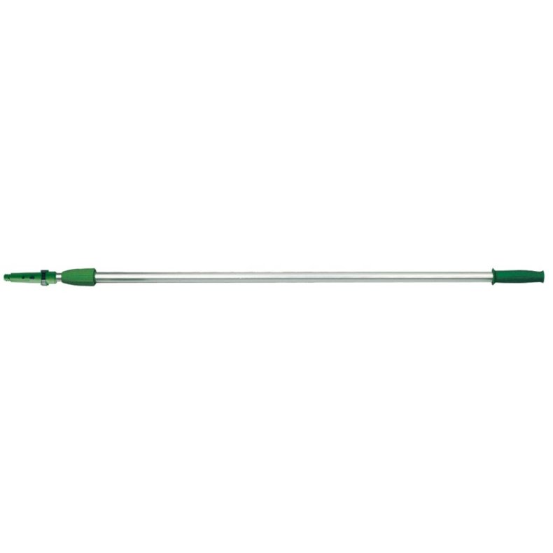 Teleskopskaft med gevind og klik, Unger OptiLoc, gr�n, aluminium/plast, 140-250 cm