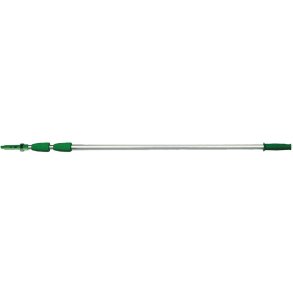Teleskopskaft med gevind og klik, Unger OptiLoc, gr�n, aluminium/plast, 180-450 cm