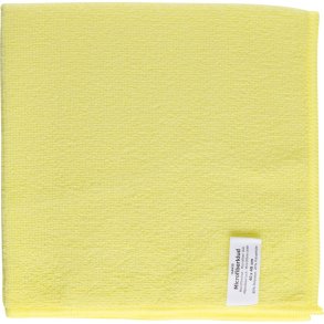 Reng�ringsklud, 40x40cm, gul, mikrofiber, basic