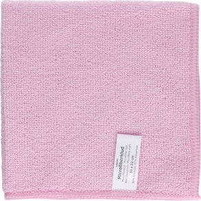 Reng�ringsklud, 32x32cm, r�d, mikrofiber, basic