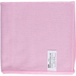 Reng�ringsklud, 32x32cm, r�d, mikrofiber, soft