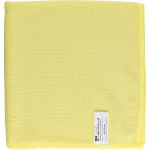 Reng�ringsklud, 40x40cm, gul, mikrofiber, soft